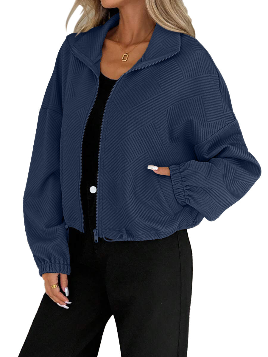 Women's Loose Baseball Uniform Coat