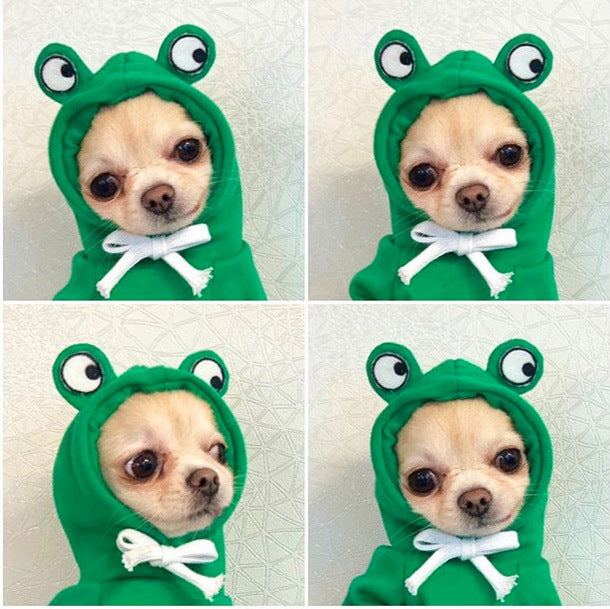 Cute Dog Hoodies – Cozy Animal & Fruit-Themed Clothes for Small Breeds