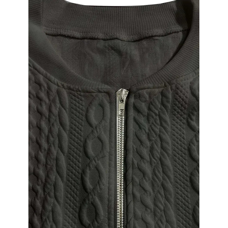 Bomber Jackets For Women Cute Jacquard Coats Lightweight Zip Up Jackets Dressy Casual