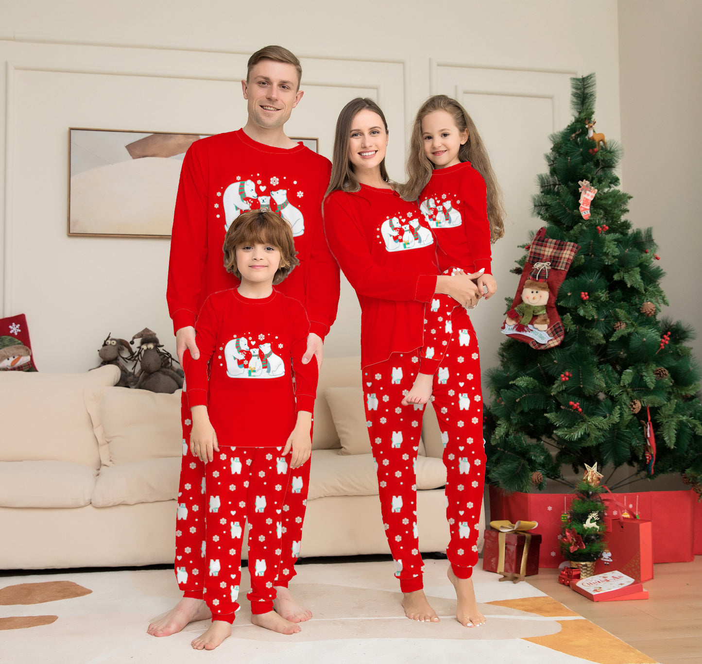 Family Pajamas Matching Sets Sleepwear Outfit