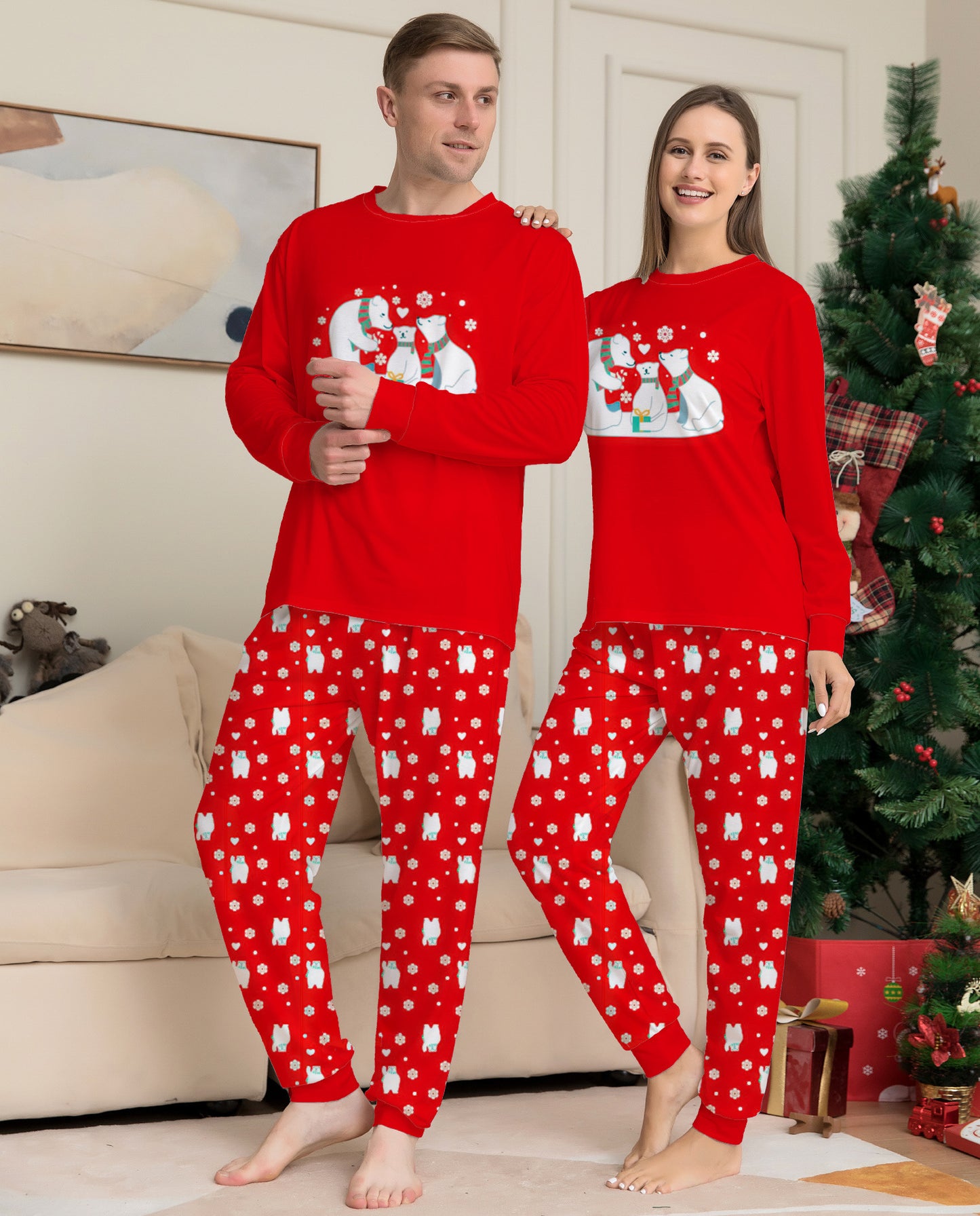 Family Pajamas Matching Sets Sleepwear Outfit