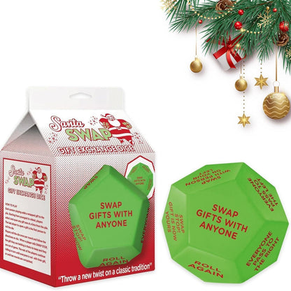 Santa Claus Exchange Gift Dice