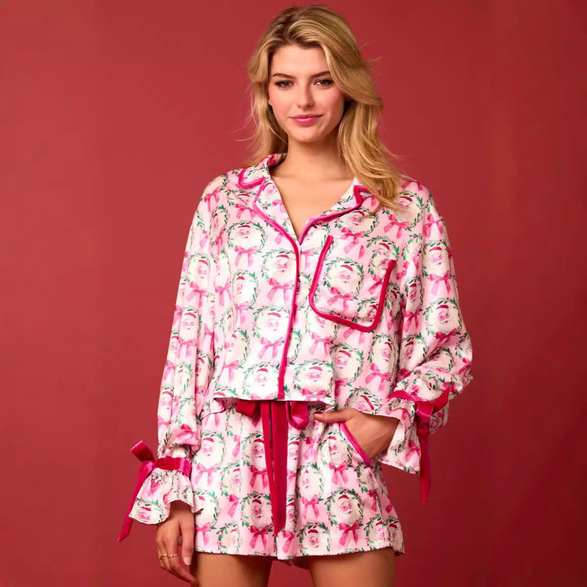 2 Pcs Women's Pajama Set