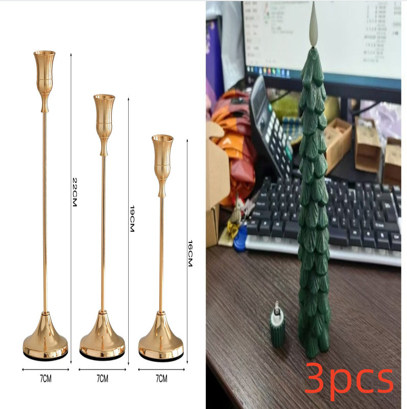 Christmas Decoration Atmosphere Christmas Pine Cone Candle