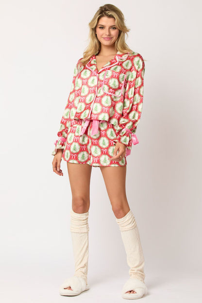 2 Pcs Women's Pajama Set