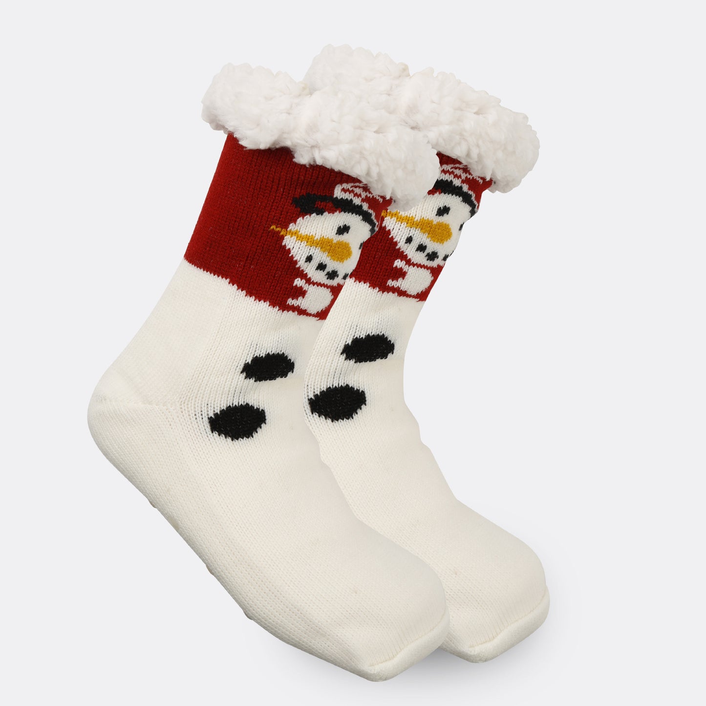 Christmas Women's Thickened Fleece-lined Room Socks
