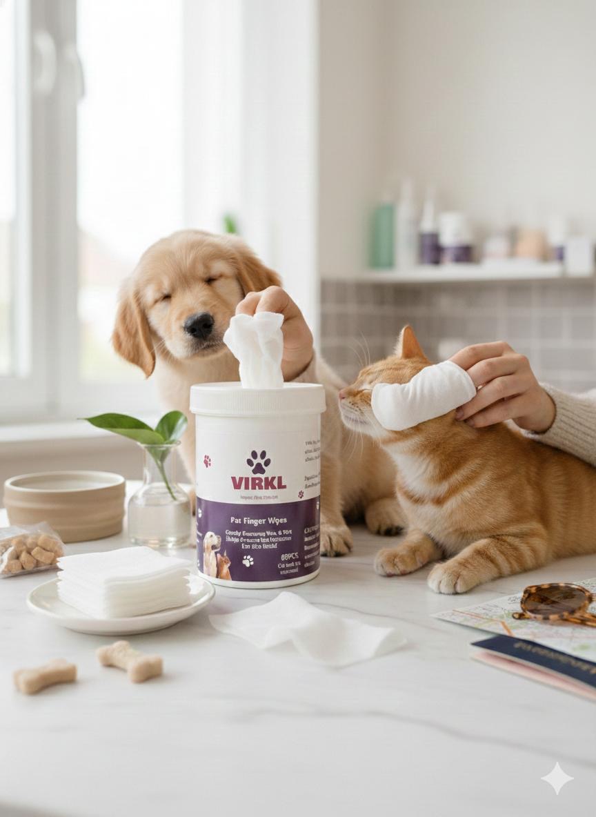 Pet Finger Wipes product hero image