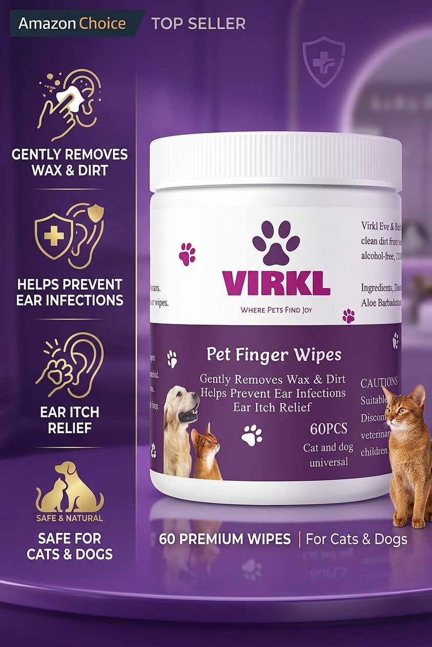 Pet Finger Wipes product